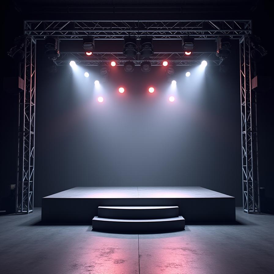 Modular Stage Platform Setup